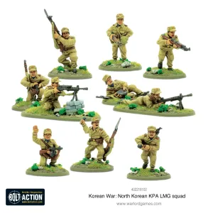Bolt Action: Korean War - North Korea - KPA LMG Squad