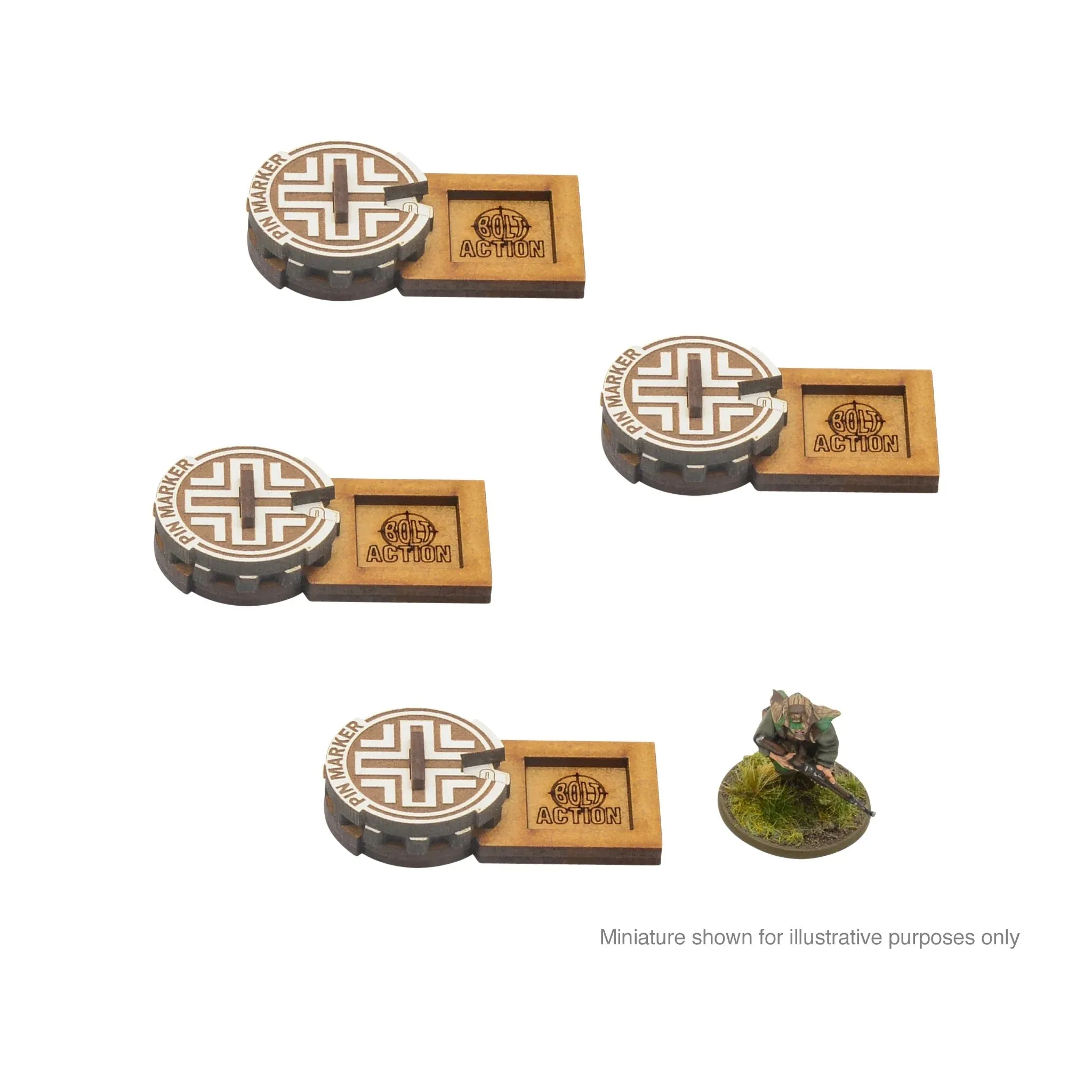 Bolt Action - Unit Pin Markers - Germany
