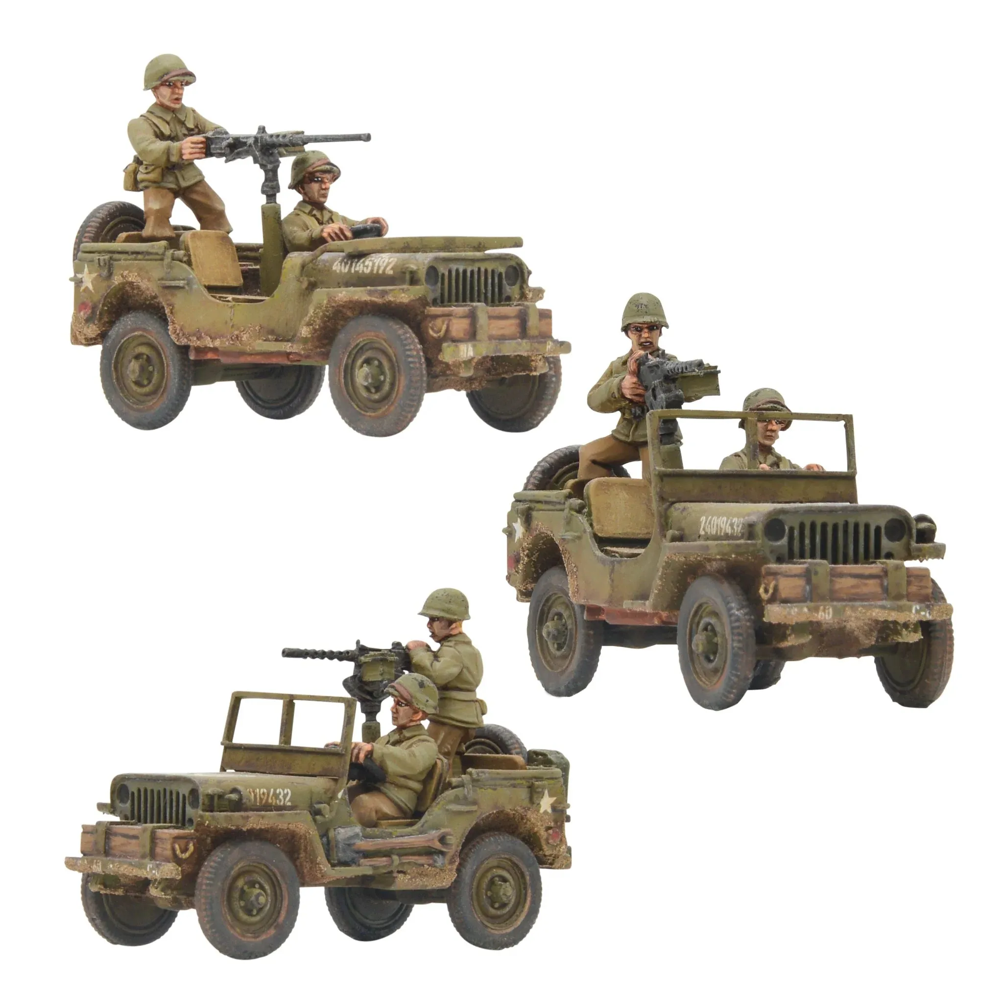 Bolt Action - United States - Go Everywhere! US Jeep Armoured Platoon