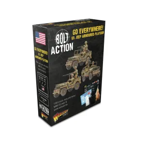 Bolt Action - United States - Go Everywhere! US Jeep Armoured Platoon