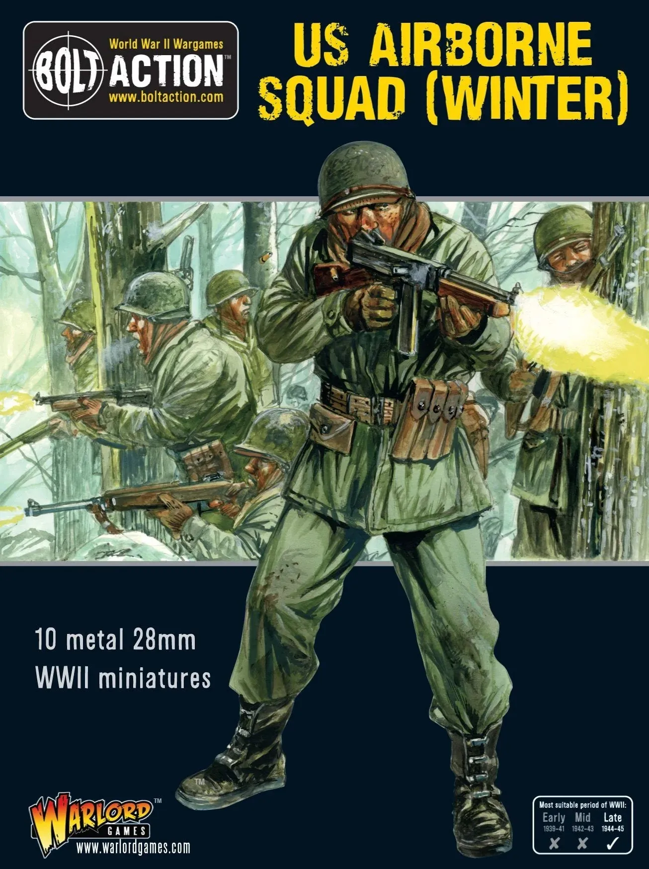 Bolt Action - United States - US Airborne Squad (Winter)