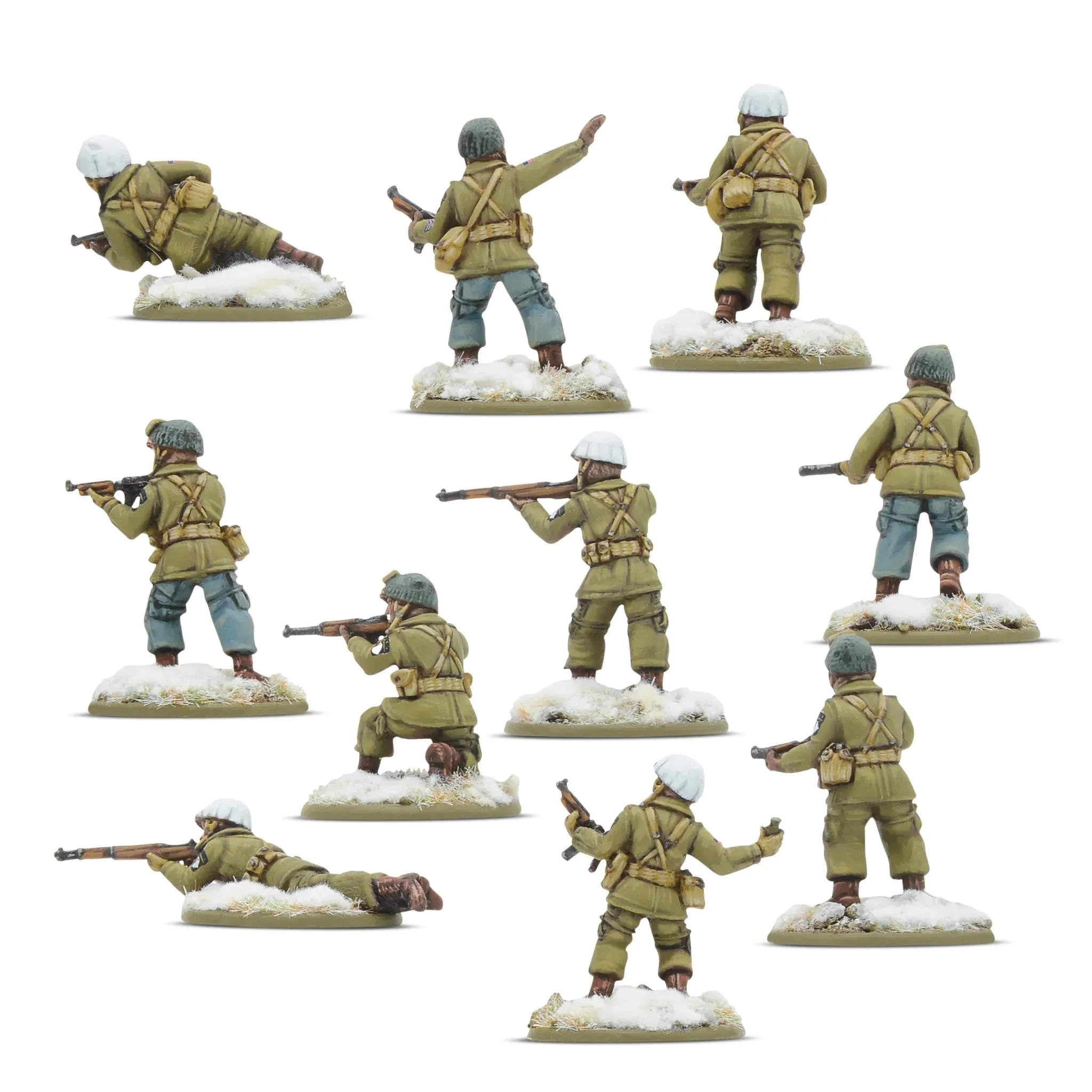 Bolt Action - United States -  US Airborne (Winter) Pathfinder Squad