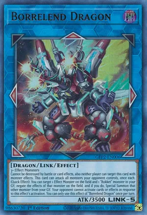 Borrelend Dragon - GFP2-EN006 - Ultra Rare - 1st Edition