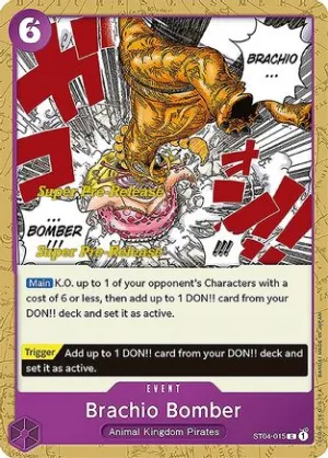 Brachio Bomber (Super Pre-Release) - ST04-015 - Common