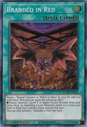 Branded in Red - BODE-EN057 - Super Rare - 1st Edition