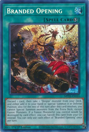 Branded Opening - MP22-EN155 - Prismatic Secret Rare - 1st Edition