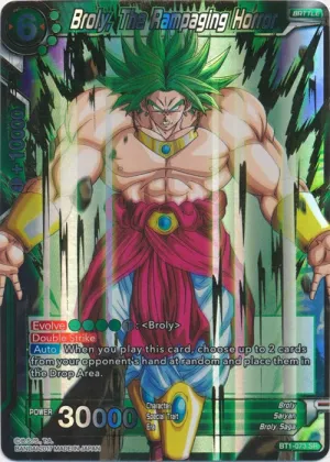 Broly, The Rampaging Horror - BT1-073 - Super Rare