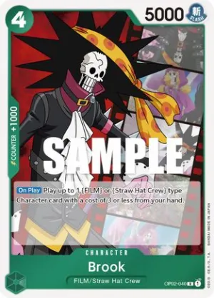 Brook (Foil) - OP02-040 - Rare