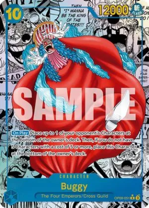 Buggy (051) (Parallel) (Manga) - OP09-051 - Rare