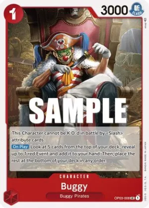 Buggy - OP03-008 - Uncommon