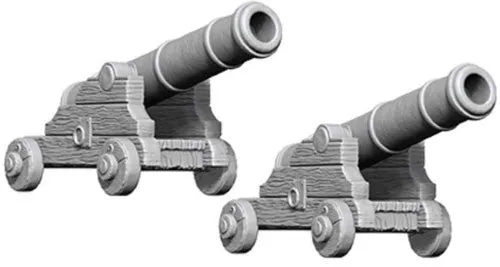 Cannons - Wizkids Deep Cuts Unpainted Minis