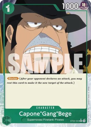 CaponeGangBege (ST02-004) (Extended Art) - ST02-004 - Common