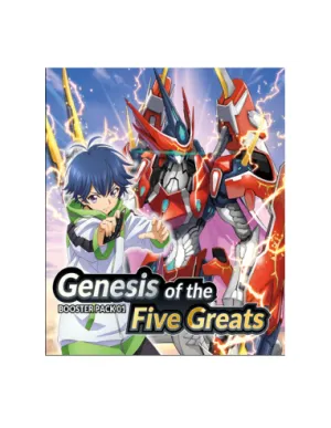 Cardfight!! Vanguard - VGE-D-BT01 - Booster Pack 01: Genesis of the Five Greats Booster Pack