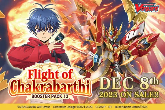 Cardfight!! Vanguard - VGE-D-BT13 - Flight of Chakrabarthi Booster Pack