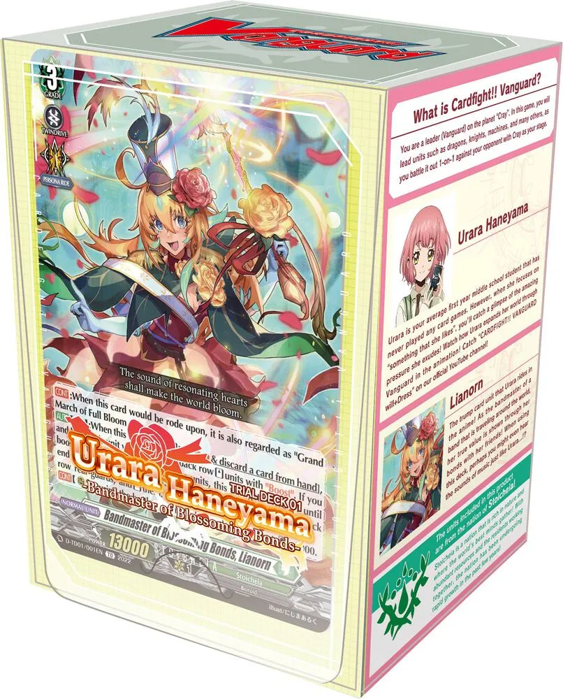 Cardfight!! Vanguard - VGE-D-TD01 - Urara Haneyama -Bandmaster of Blossoming Bonds- Trial Deck