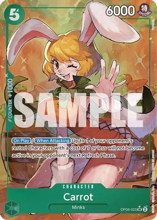 Carrot (023) (Parallel) - OP08-023 - Super Rare