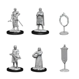 Castle: Kingdom Retainers - Wizkids Deep Cuts Unpainted Minis