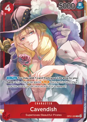 Cavendish (Box Topper) - OP01-008 - Common