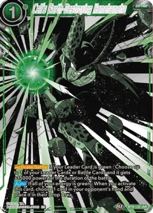 Cell's Earth-Destroying Kamehameha - BT9-132 - Iconic Attack Rare