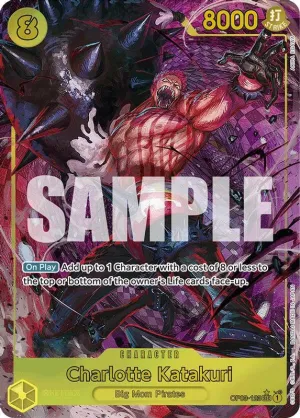 Charlotte Katakuri (PRB01) (Alternate Art) - OP03-123 - Secret Rare