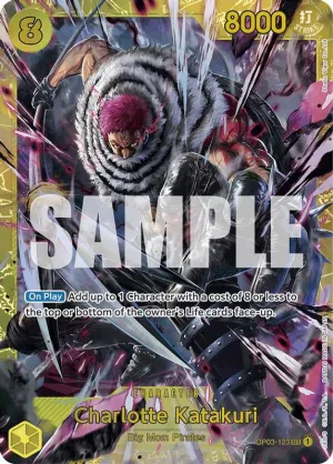 Charlotte Katakuri (Reprint) - OP03-123 - Secret Rare  (No Pencil Mark)