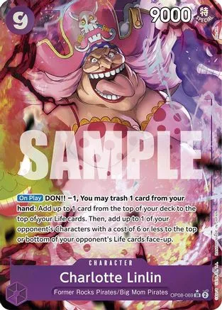 Charlotte Linlin (Parallel) - OP08-069 - Super Rare