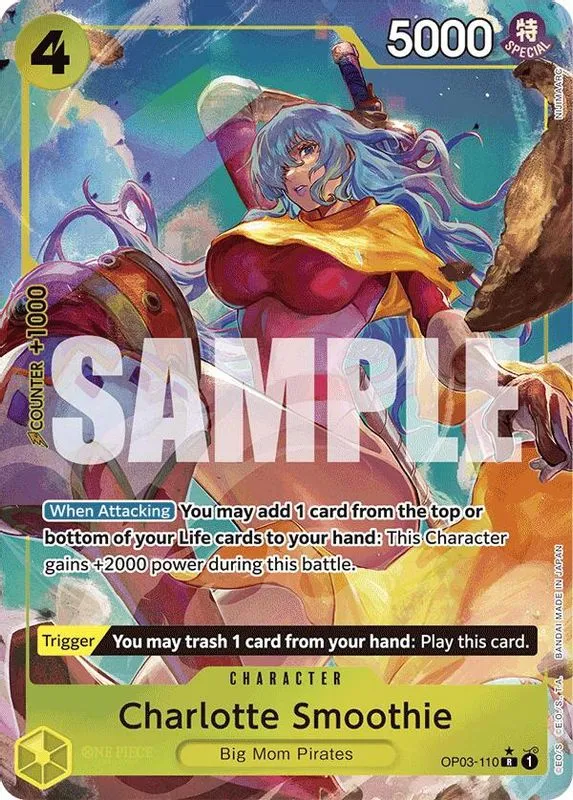 Charlotte Smoothie (PRB01) (Full Art) - OP03-110 - Rare