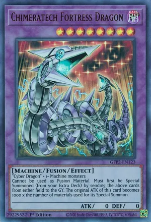 Chimeratech Fortress Dragon - GFP2-EN123 - Ultra Rare - 1st Edition