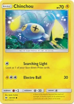 Chinchou - 49/149 - Common