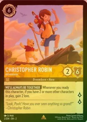 Christopher Robin (Adventurer) - 2/204 - Rare (Foil)