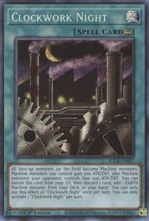 Clockwork Night - BLCR-EN007 - Secret Rare - 1st Edition