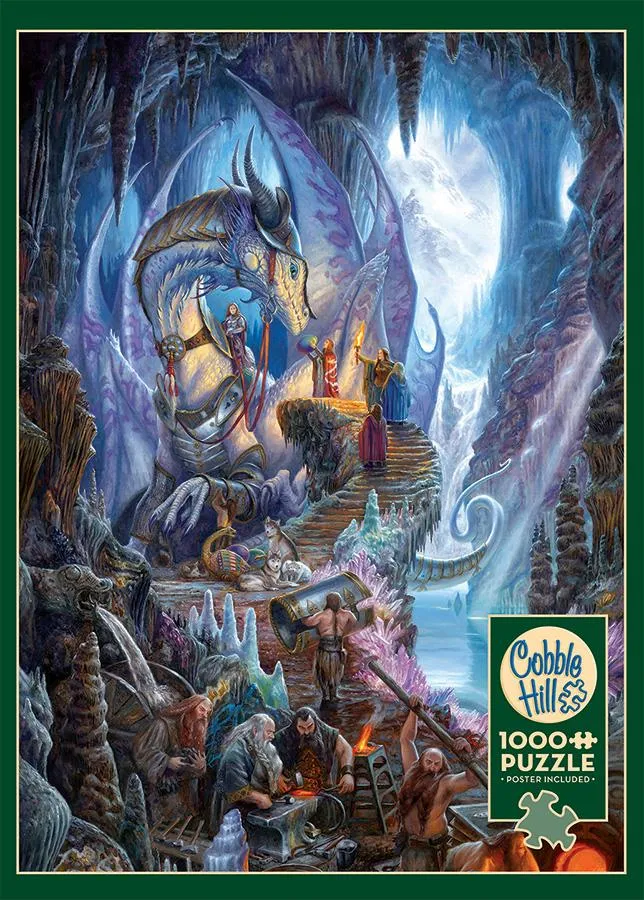 Cobble Hill 1000 Piece Puzzle Dragonforge