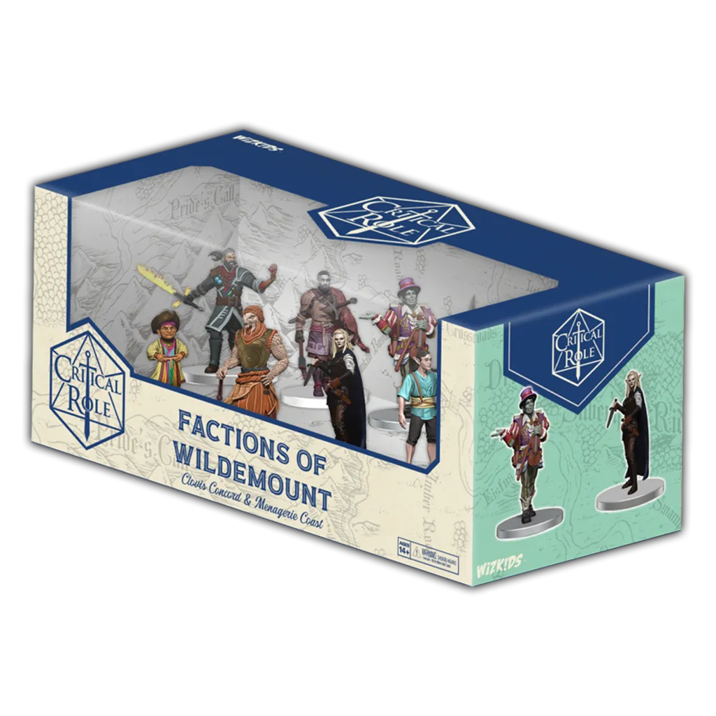 Critical Role Minis - Factions of Wildemount: Clovis Concord & Menagerie Coast