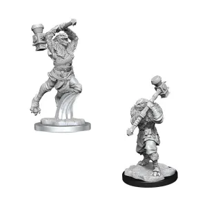 Critical Role: Unpainted Miniatures - Ravenite Half-Dragon Barbarian