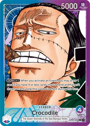 Crocodile (Parallel) - OP01-062 - Leader