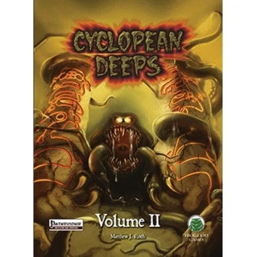 Cyclopean Deeps Volume 2 (Pathfinder Compatible) (HC) (CLEARANCE)