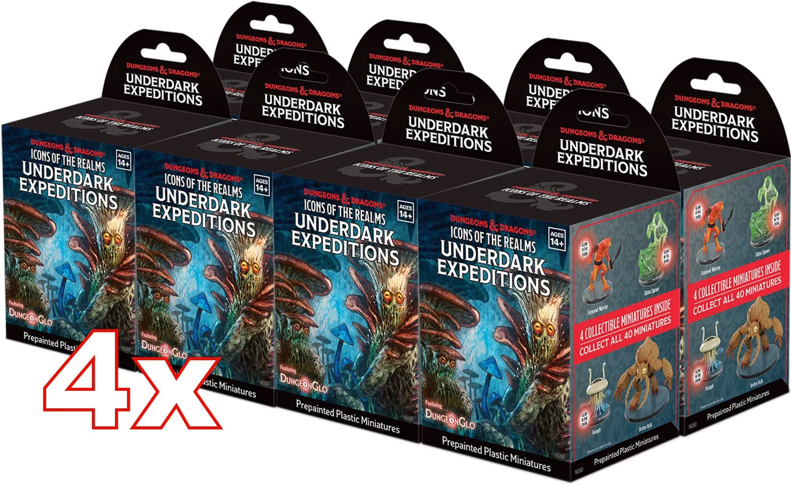 D&D: Icons of the Realms - Underdark Expeditions - Booster Case (32ct)