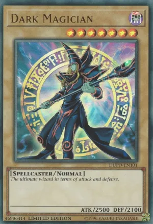 Dark Magician - DUPO-EN101 - Ultra Rare - Limited Edition