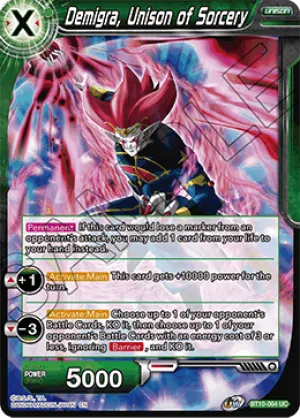 Demigra, Unison of Sorcery - BT10-064 - Uncommon