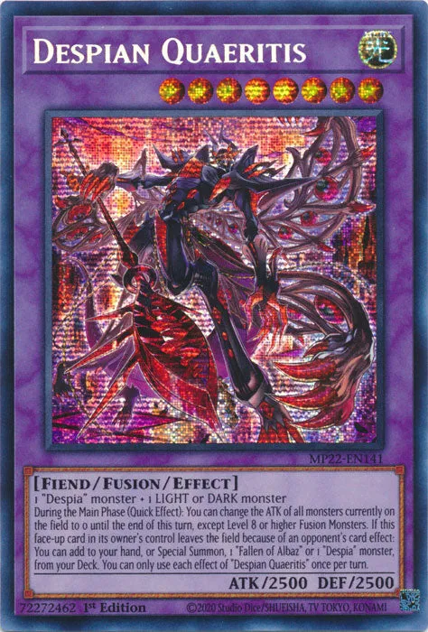 Despian Quaeritis - MP22-EN141 - Prismatic Secret Rare - 1st Edition