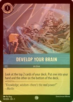 Develop Your Brain - 161/204 - Common (Foil)