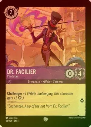 Dr. Facilier (Charlatan) - 38/204 - Common (Foil)