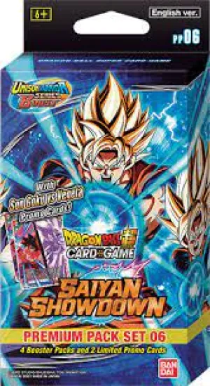 Dragon Ball Super - Saiyan Showdown - Premium Pack Set 06