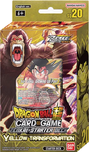 Dragon Ball Super - Starter Deck #20 - Yellow Transformation