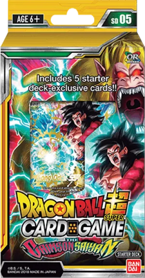 Dragon Ball Super - Starter Deck #5 - The Crimson Saiyan