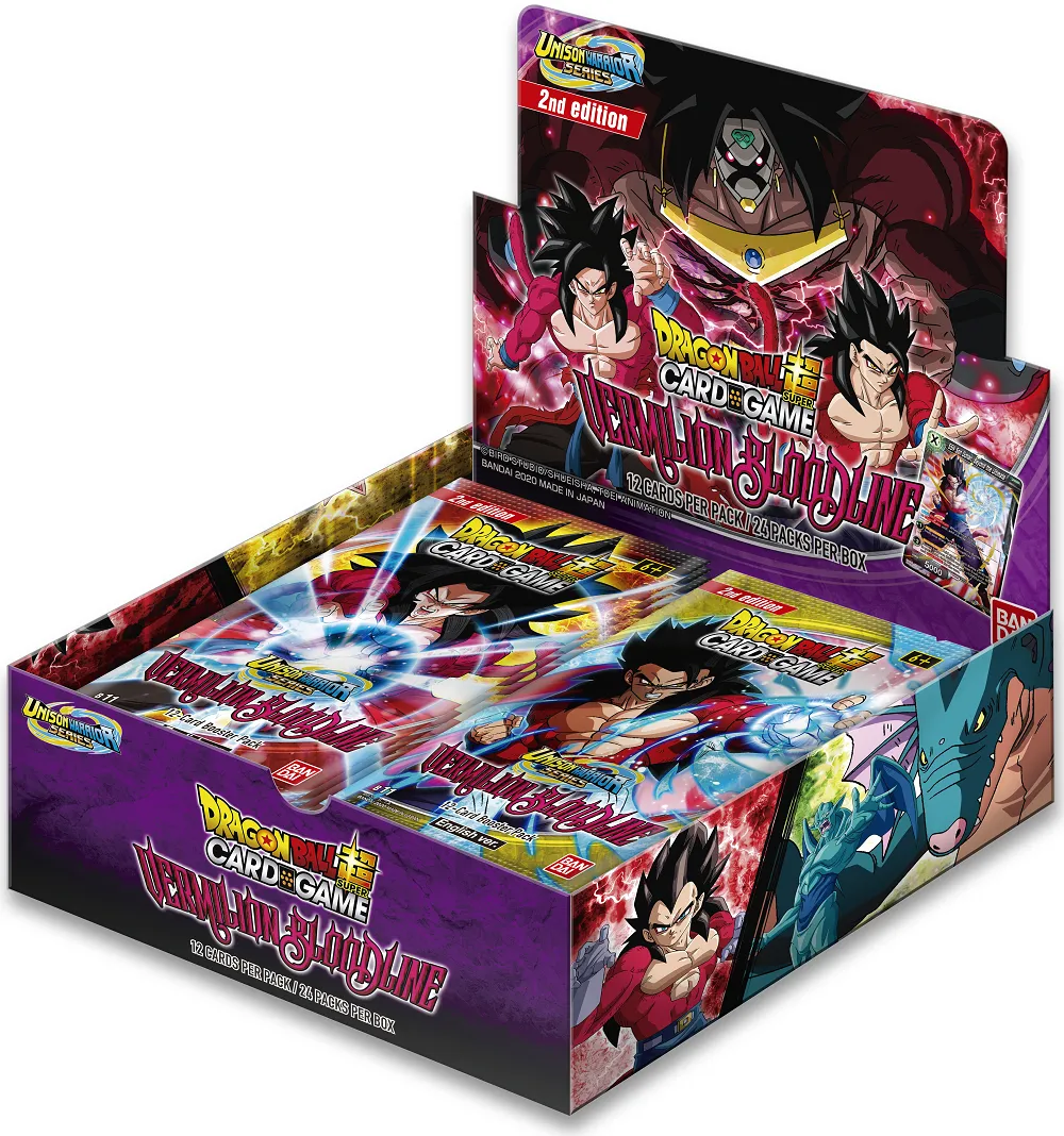 Dragon Ball Super - Vermilion Bloodline - 2nd Edition Booster Box