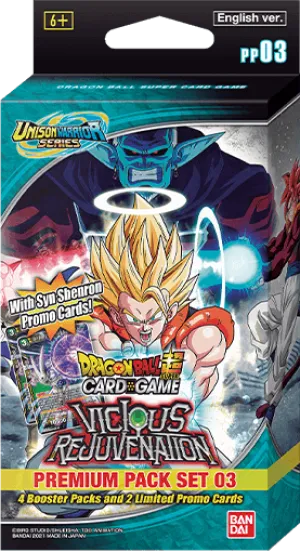 Dragon Ball Super - Vicious Rejuvenation - Premium Pack Set 03