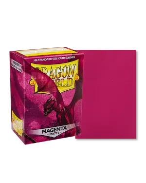 Dragon Shield - 100ct Standard Size - Magenta Matte