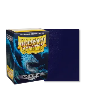 Dragon Shield - 100ct Standard Size - Night Blue Matte
