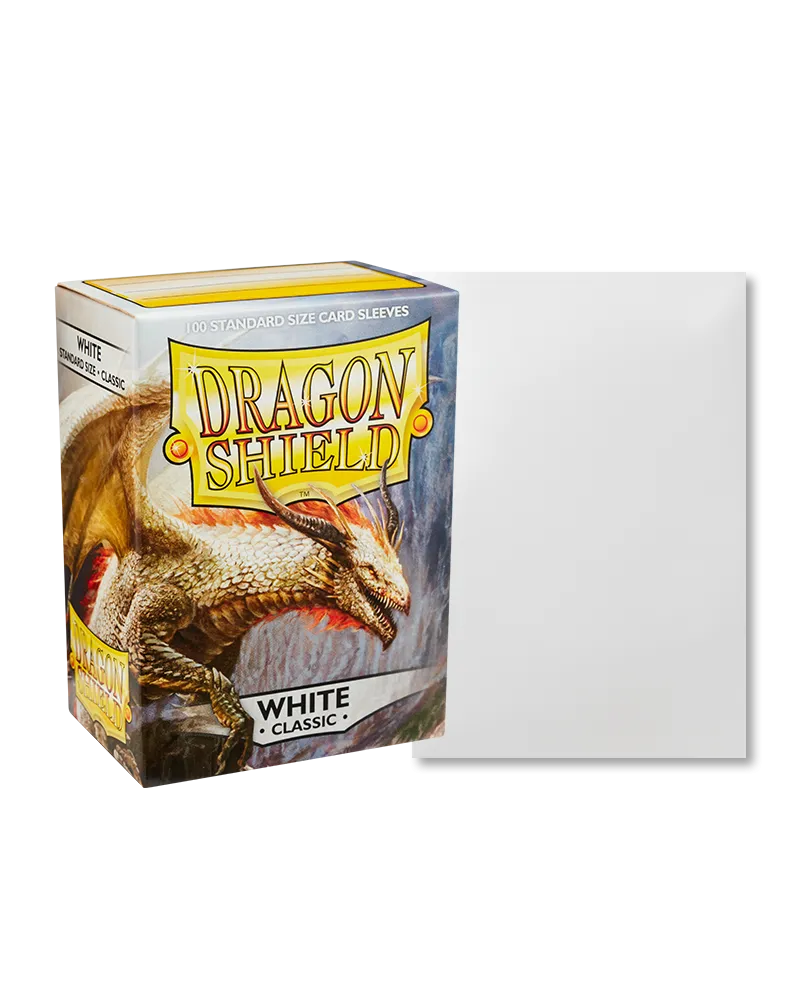 Dragon Shield - 100ct Standard Size - White